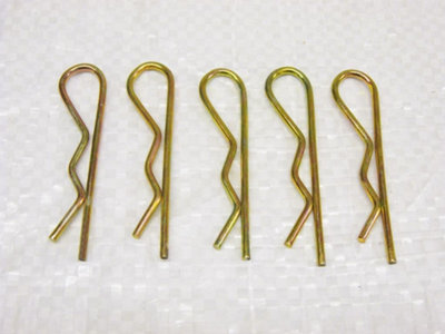 Split Pin R Shaped Retaining Clip Durable Spring Hitch Cotter