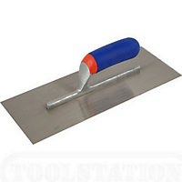 R.S.T. RTR14SSD Plasterer's Finishing Trowel Stainless Steel Soft Touch Handle 14 x 4.3/4in RSTRTR14SSD