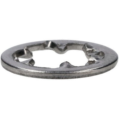 R-TECH 337549 A2 Stainless Steel Shakeproof Washers M3.5 - Pack of 100