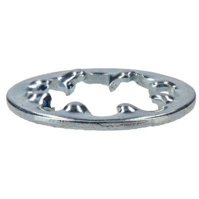 R-TECH 337566 Steel Shakeproof Washers BZP M8 - Pack of 50