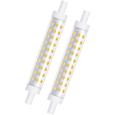 R7s 118mm LED Bulb 10W Double Ended 220V 1000 Lumens 100W Halogen ...
