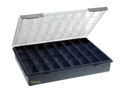 Raaco 136181 A4 Profi Service Case Assorter 32 Fixed Compartments RAA136181