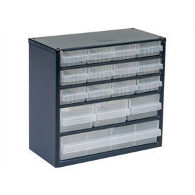 Raaco 137560 616-123 Metal Cabinet 16 Drawer RAA137560