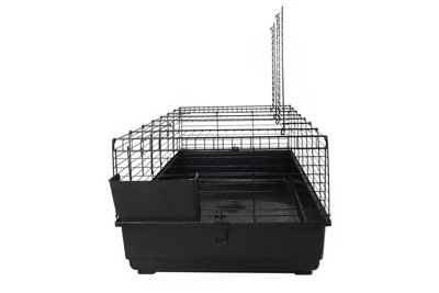 Rabbit 140cm LARGE Indoor Rabbit & Guinea Pig Cage Black