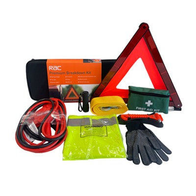 RAC Car & Vehicle Breakdown Kit for Emergency Roadside Assistance