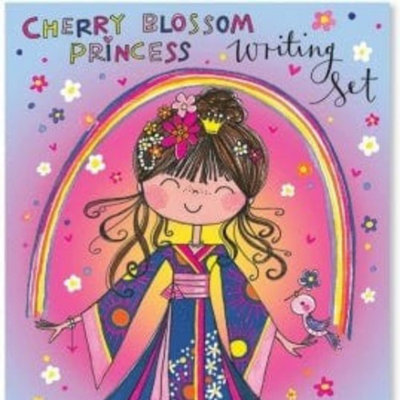 Rachel Ellen Cherry Blossom Princess Writing Set, 30 Sheets, 20 ...