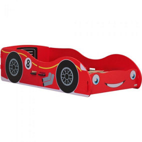 Racing Car Junior Toddler (140x70cm) Kids Bed, Bedroom Furniture