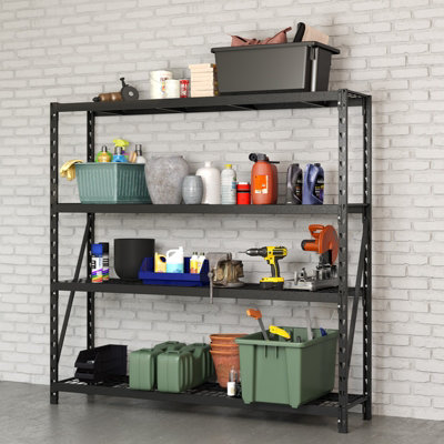 RACK 400 4 Shelf Shelving Unit 1830 x 1800 x 430mm