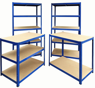 Racking Monkey 180x90x60cm | 3 Bay Garage Shelving Barbados | Ubuy