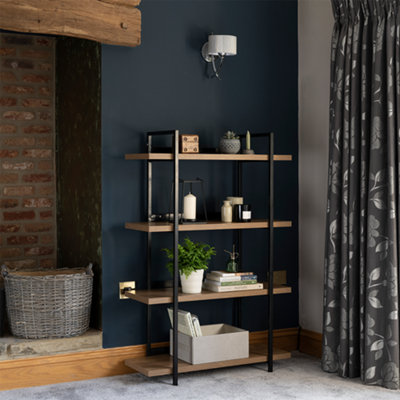 Racking Solutions 4 Tier Industrial Contemporary Home Storage Shelving