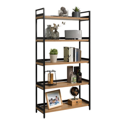 Racking Solutions 5 Tier Industrial Contemporary Home Storage Shelving ...