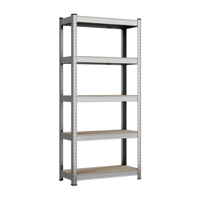 Racking Solutions Heavy Duty 5 Tier Garage Shelving 1500mm H x 700mm ...