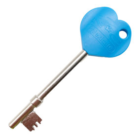 Radar Key Disabled Toilet Blue Top Comfort Grip - Genuine N&C Phlexicare