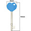 Radar Key Disabled Toilet Blue Top Comfort Grip - Genuine N&C Phlexicare