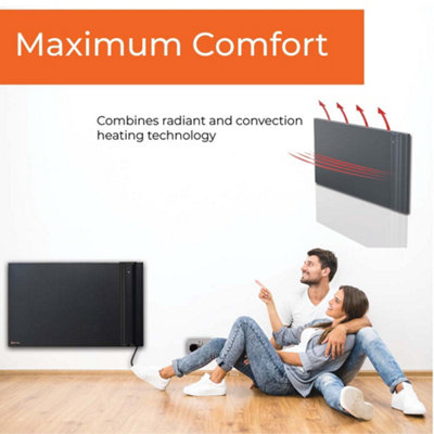 Radialight Klima Dual Therm Wifi Electric Panel Heater, Wall Mounted ...