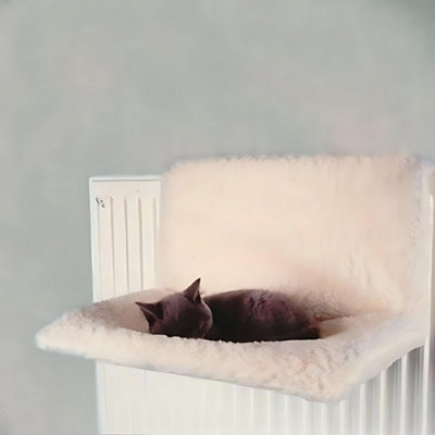 Radiator Cat Bed Cat Small Dog Pet Radiator Bed Warm Fleece Beds Basket Cradle Hammock