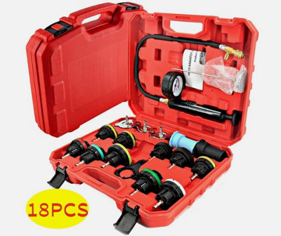 Radiator Coolant Pressure Tester Car Cooling System Leak Detector Test ...
