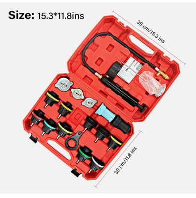 Radiator Coolant Pressure Tester Car Cooling System Leak Detector Test ...