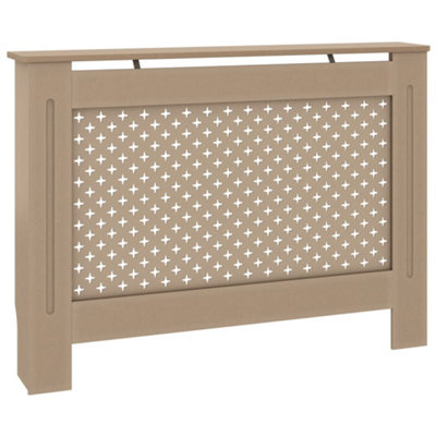 Radiator Cover 112x19x81.5 cm MDF