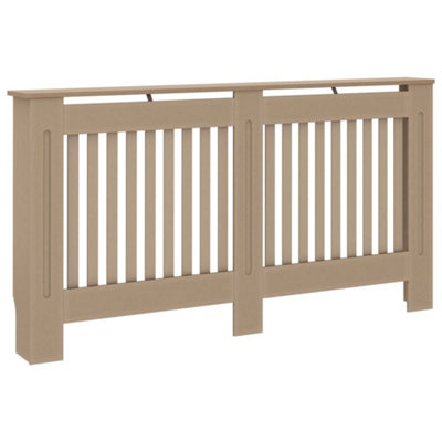 Radiator Cover 152x19x81.5 cm MDF - 3