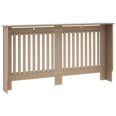 Radiator Cover 152x19x81.5 cm MDF - 1