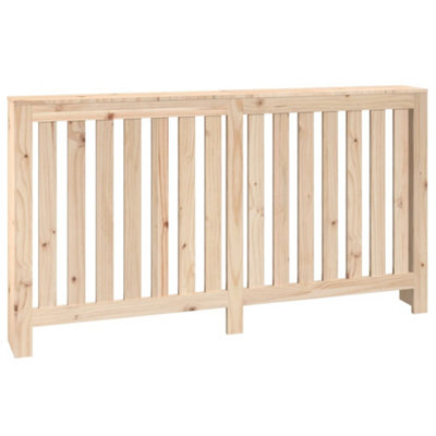Radiator Cover 153x19x84 cm Solid Wood Pine