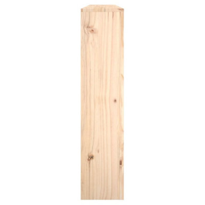 Radiator Cover 153x19x84 cm Solid Wood Pine - 6