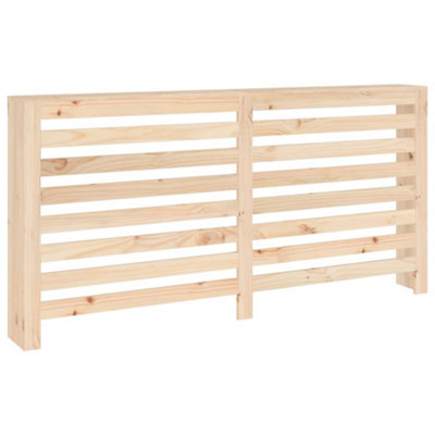 Radiator Cover 169x19x84 cm Solid Wood Pine