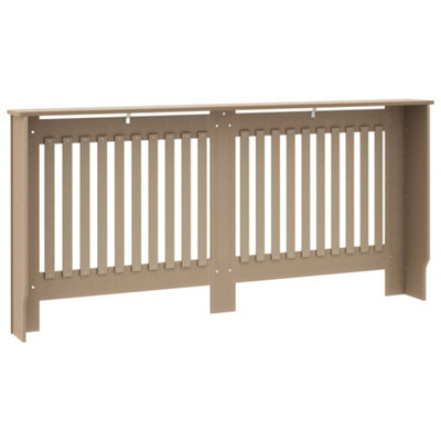 Radiator Cover 172x19x81 cm MDF - Sturdy and Durable - 5