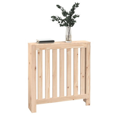 Radiator Cover 79.5x19x84 cm Solid Wood Pine - 4