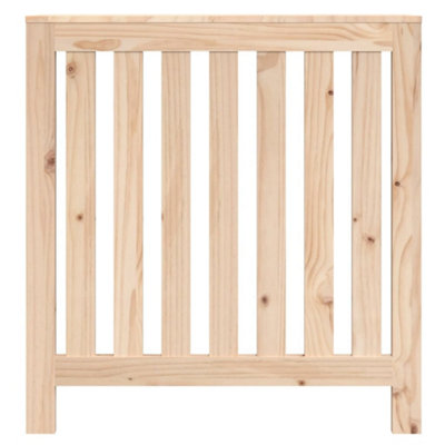 Radiator Cover 79.5x19x84 cm Solid Wood Pine - 5