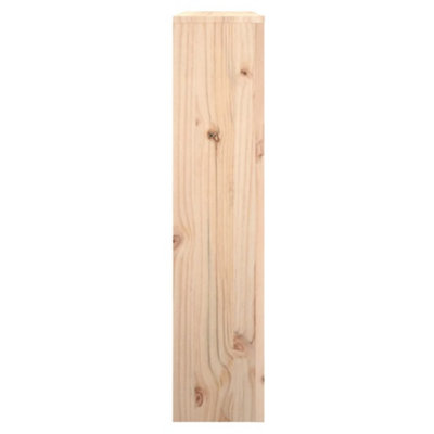Radiator Cover 79.5x19x84 cm Solid Wood Pine - 6