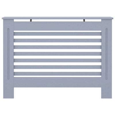Radiator Cover Anthracite 112x19x81.5 cm MDF - 3