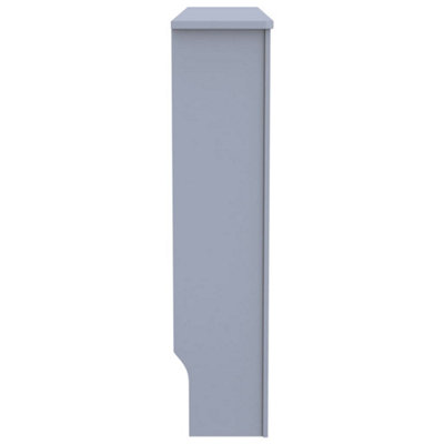Radiator Cover Anthracite 112x19x81.5 cm MDF - 4