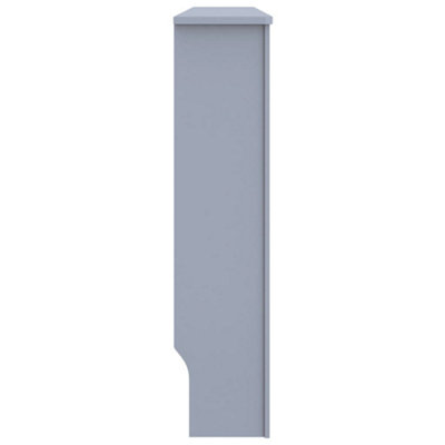 Radiator Cover Anthracite 152x19x81.5 cm MDF - 4