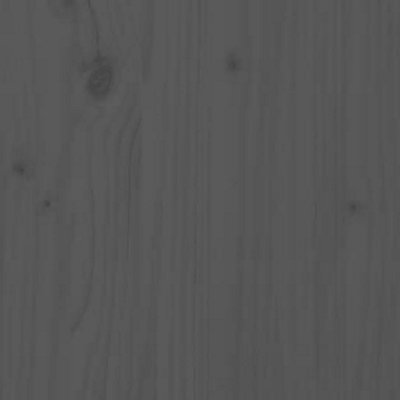 Radiator Cover Grey 169x19x84 cm Solid Wood Pine - 7