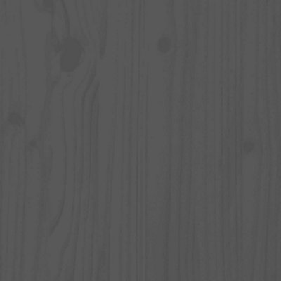 Radiator Cover Grey 210x21x85 cm Solid Wood Pine - 9