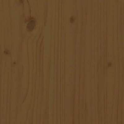 Radiator Cover Honey Brown 169x19x84 cm Solid Wood Pine - 7