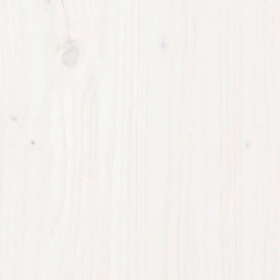 Radiator Cover White 169x19x84 cm Solid Wood Pine - 7