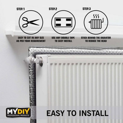 Radiator Heat Reflection Insulation Foil Save Money Energy Reflective  Insulation | DIY at Bu0026Q