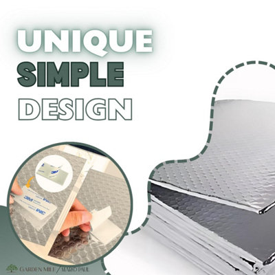 Radiator Heat Reflector Back Foil Heat Reflective 5Mx60cm - 5