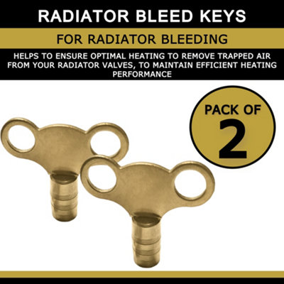 Heating Radiator Key To Bleed EcoSavers Radiator Bleed Key 5mmx5mm