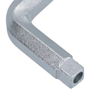 Radiator Key L-Shape Hex Central Heating Valve Plug Fitting Plumbers 3/8" & 10mm