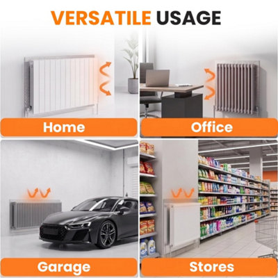 Radiator Reflector Foil Sheets 10M Water-Resistant UV Resistant Energy ...