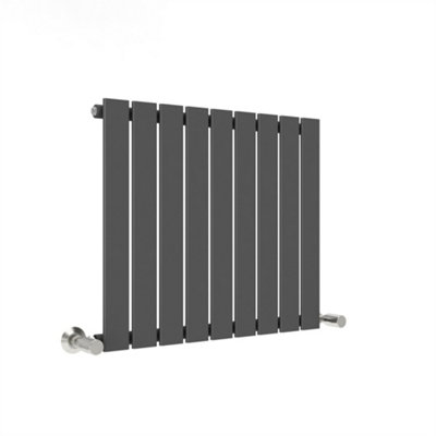 Radiator Single Panel (H) 600mm Flat Panel Vertical Column Radiator ...