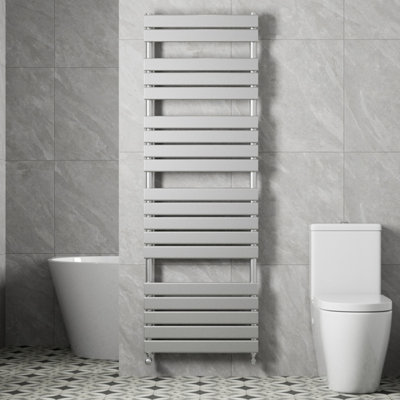 RadiLux Flat Panel Heated Towel Rail Chrome- 1800 x 600mm