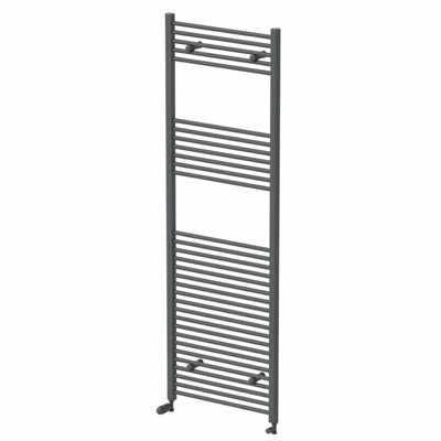 RadiLux Heated Towel Rail Anthracite 1800 x 600mm Flat