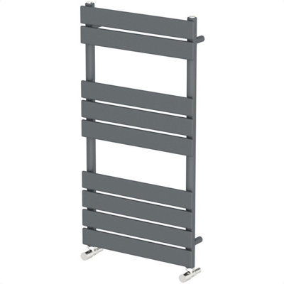 RadiLux Modern Bathroom 950mm x 500mm Heated Towel Rail Radiator ...