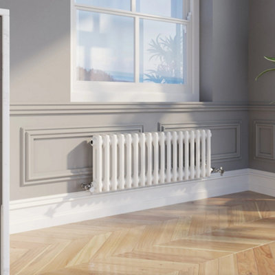 RadiLux Traditional Colosseum Horizontal Double Bar Column Radiator ...