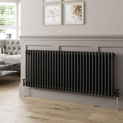 RadiLux Traditional Colosseum Horizontal Double Bar Column Radiator ...